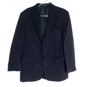 Chereskin 42R‎ blue 100% camel hair 2 button sports jacket/blazer Made in Italy